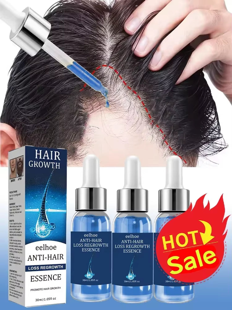 Hair Growth Oil Loss Treatment Smoothing Repair Damaged Hair Growth Products for Men Women Hair Care